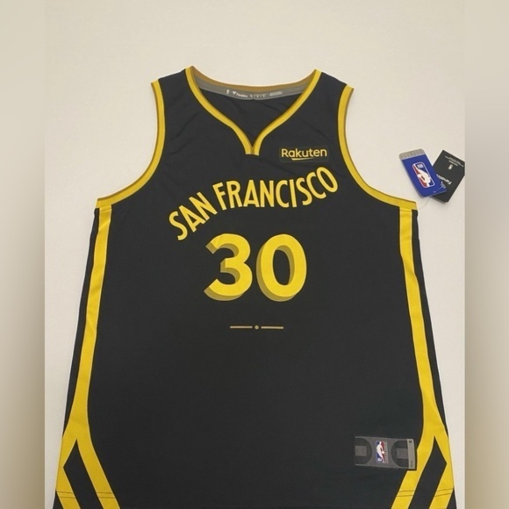 Fanatics NBA Golden State Warriors Steph Curry Jersey City Edition Size Large